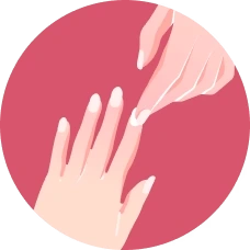 3. check the size from both sides of your nail