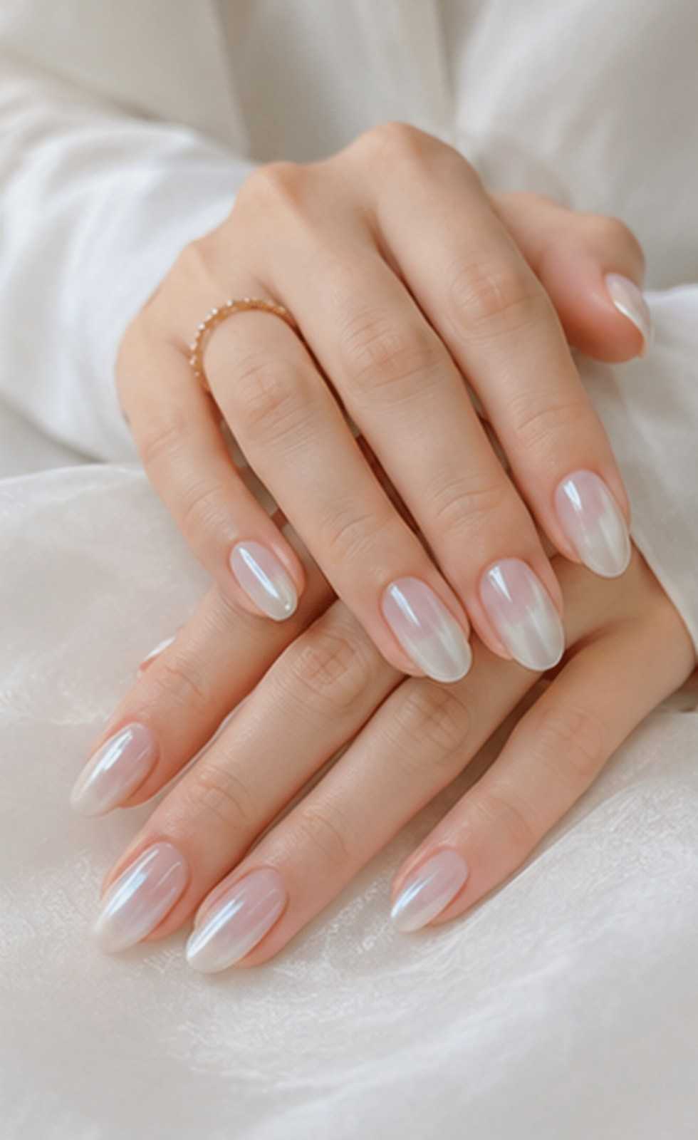 Glazed Cat Eye press-on nails styled for weddings, parties, festive occasions, and elegant everyday wear.